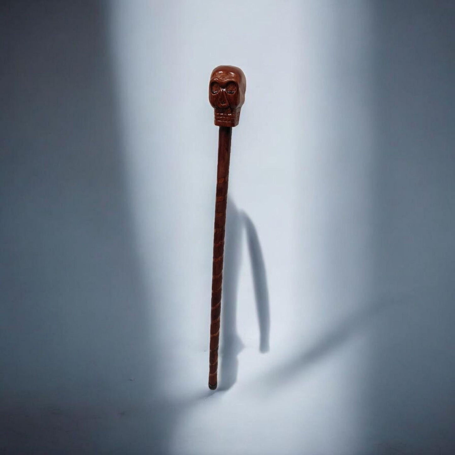 Eggun trägt Stab mit Totenkopf, Santeria, Palo Mayombe, Voodoo