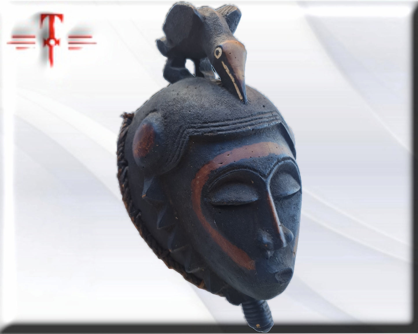 Baule C. Elfenbeinmaske (afrikanische Kunst) Kunstgalerie - vodun
