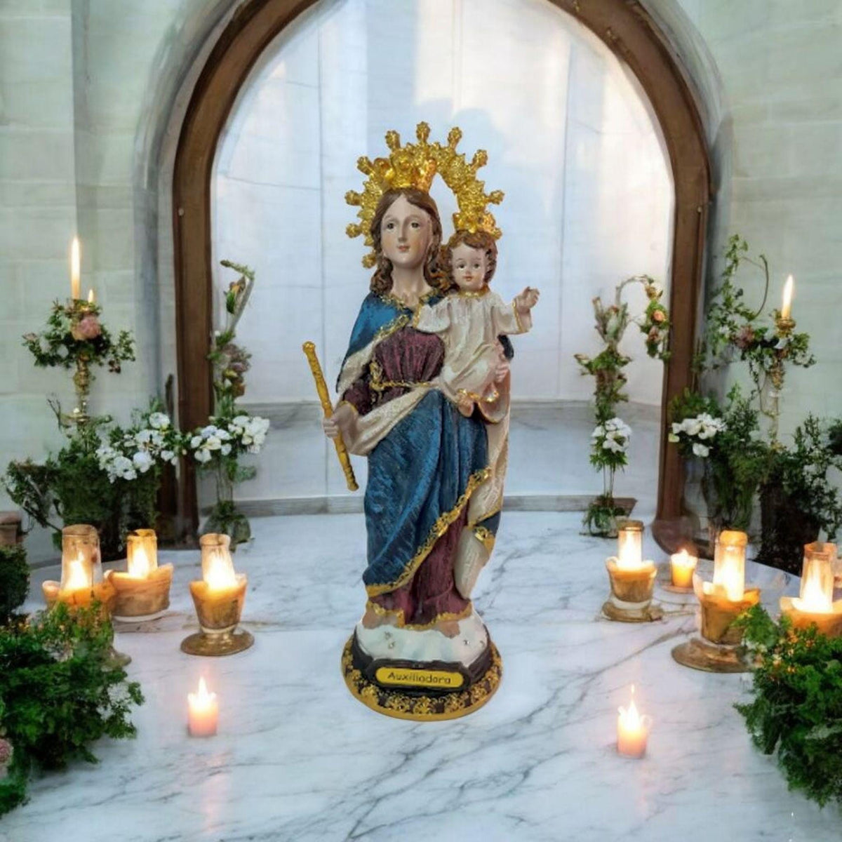 Jungfrau Maria, Hilfe der Christen, katholische Heilige und Jungfrauen, religiöse Produkte