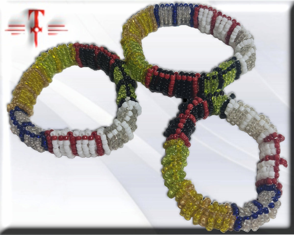 Pulsera elástica de los 7 orishas , Ildés Mazo de las 7 potencias Africanas , Deidades Yorubá , Santería