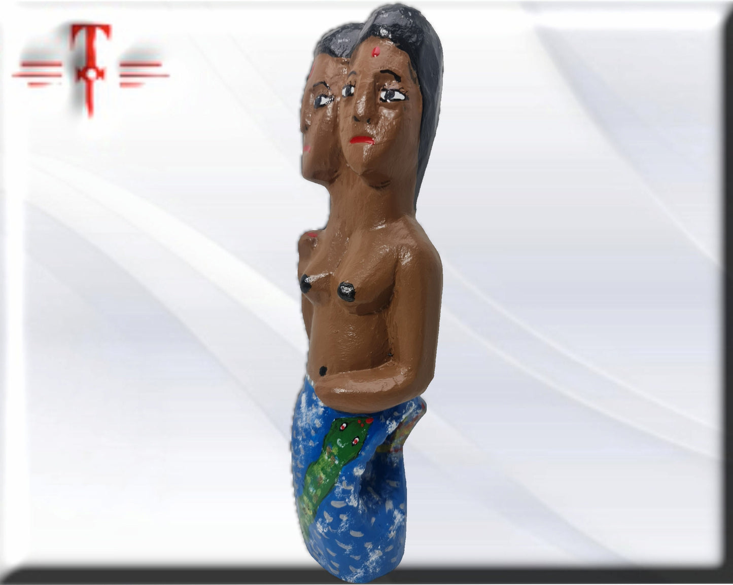 Mami Wata Holzskulptur, ursprünglich aus Afrika (Benin) Yemaya