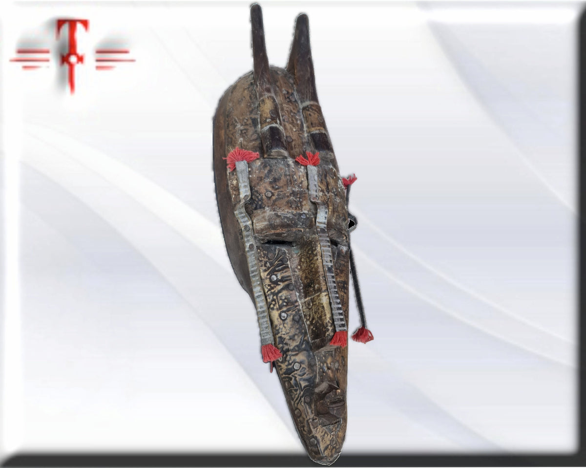 Máscara Bamun  Galería arte , antigüedad , artesanías africanas