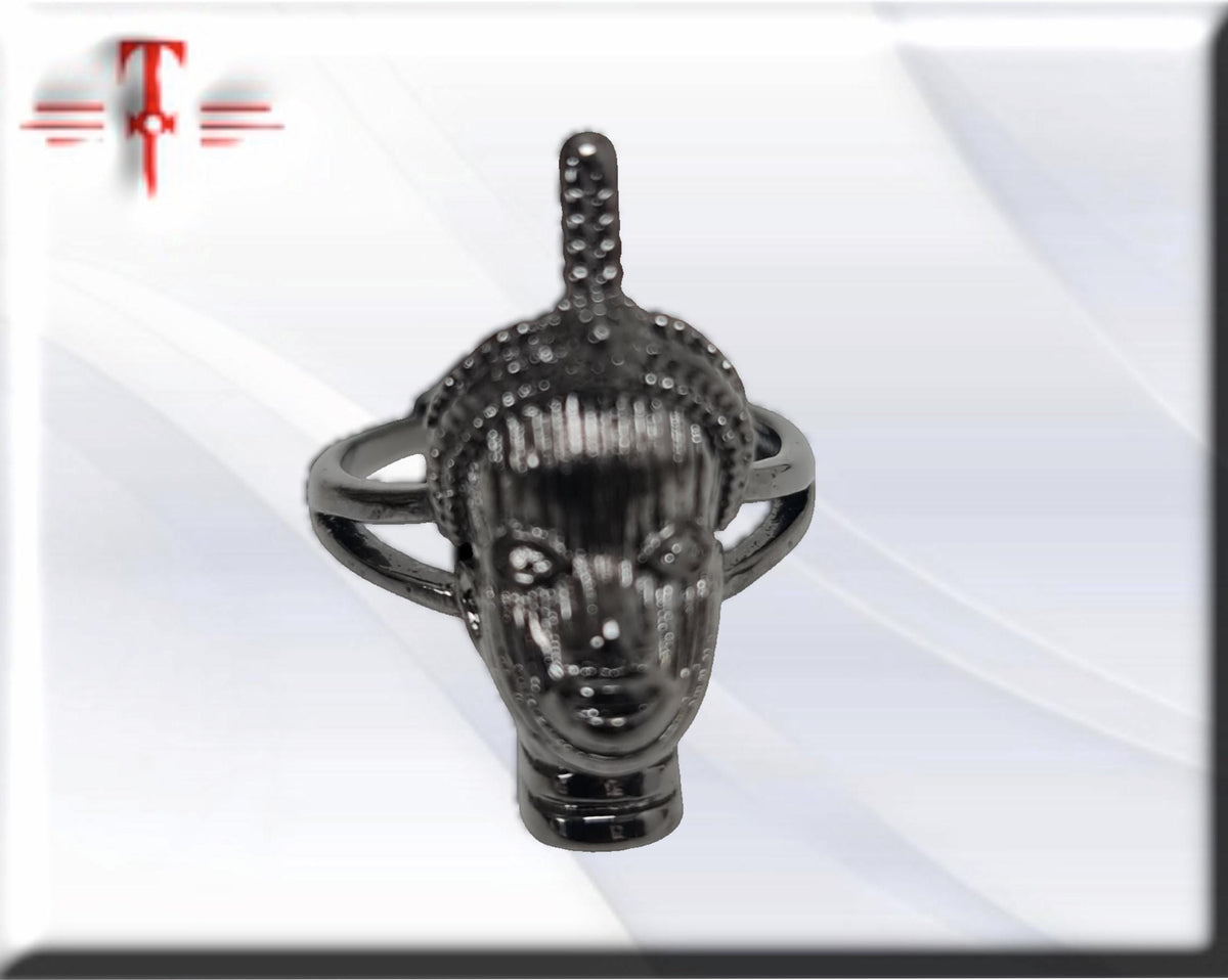 Anillo con el Busto de Ifá , hecho en exclusiva para Spotencias