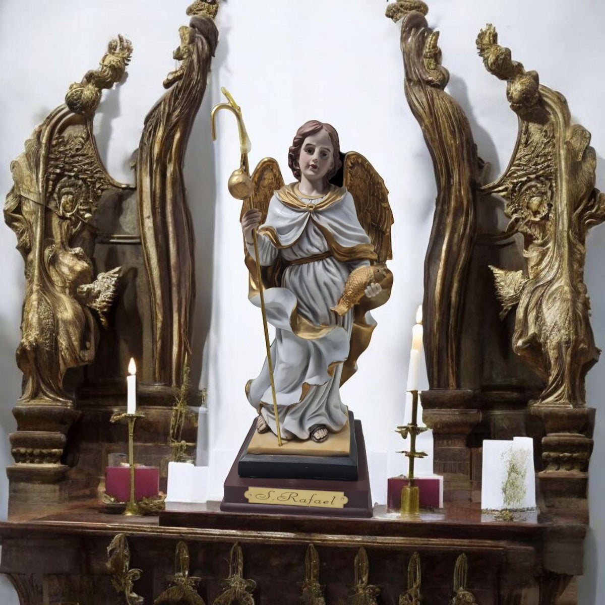Erzengel Raphael, Katholische Heilige und Jungfrauen, Religiöse Produkte