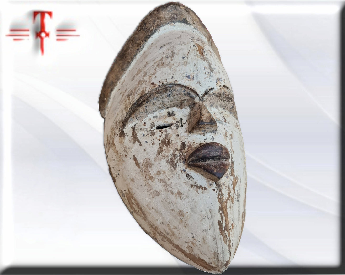 Máscara Galoa  Gabon  Galería arte , antigüedad , artesanías africanas