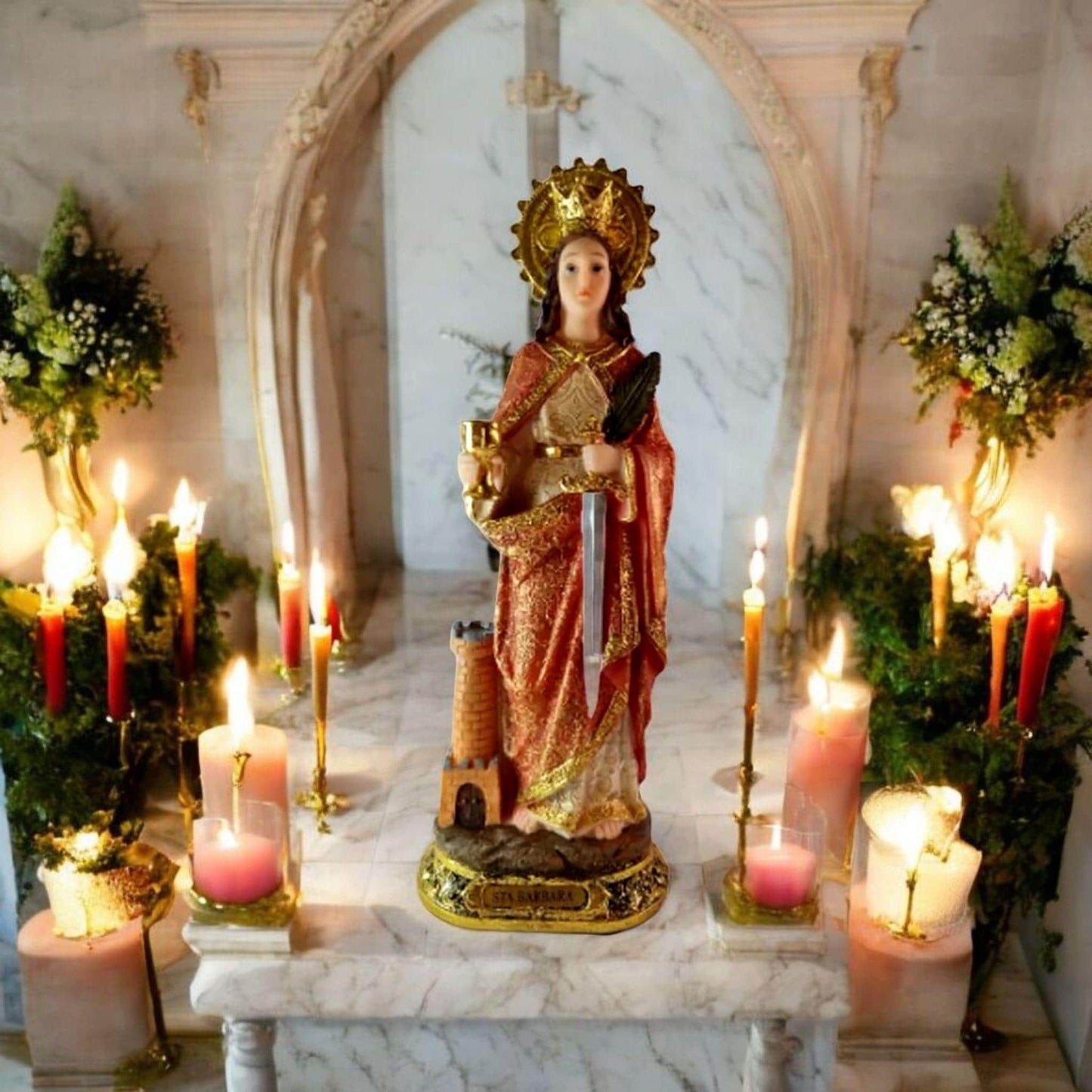 Heilige Barbara, Katholische Heilige und Jungfrauen, Religiöse Produkte