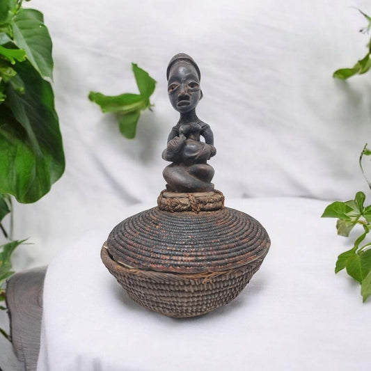 Yombe Fetisch, Afrikanische Kunst, Kunstgalerie, Handgefertigt