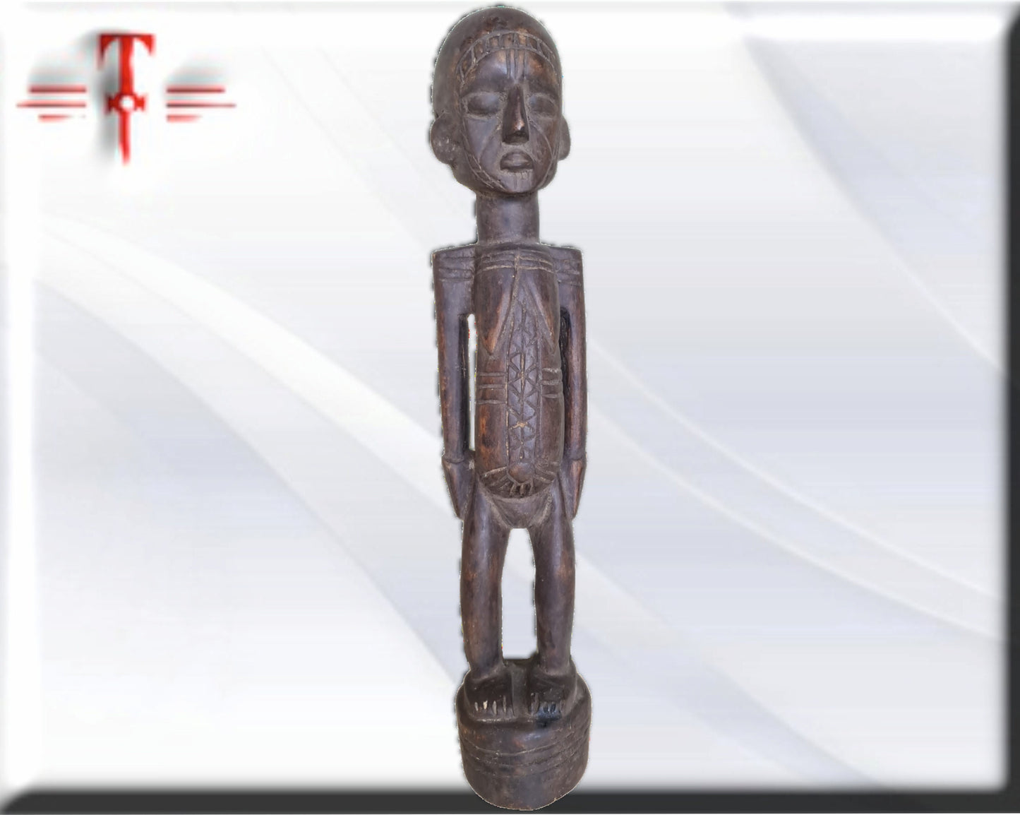 Fetiche Magbetu  Congo Tribal  , arte Africano , Galería de arte , hecho a mano