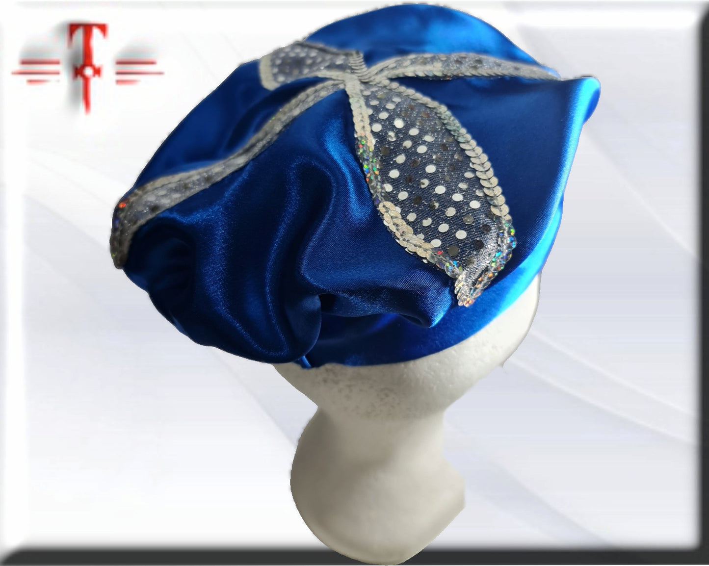 Gorro santeria Orisha Yemayá ,  ajustable ,