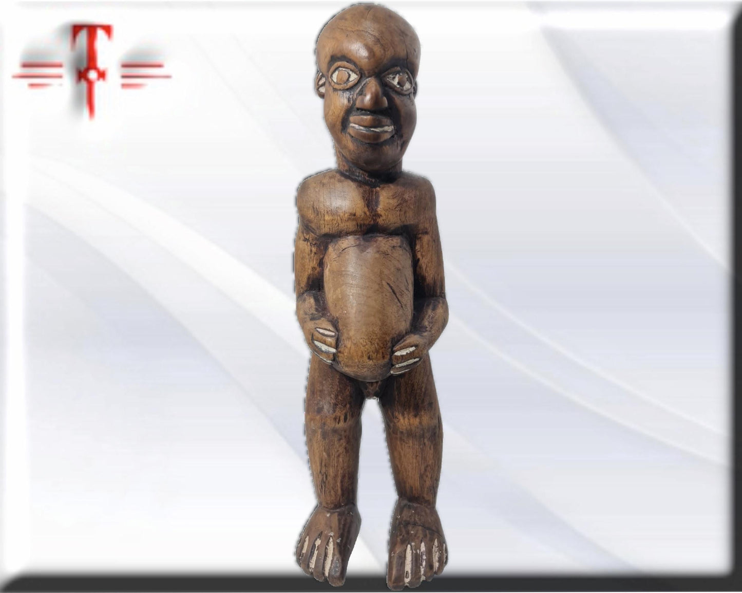Fetiche Magbetu  Congo Tribal  , arte Africano , Galería de arte , hecho a mano
