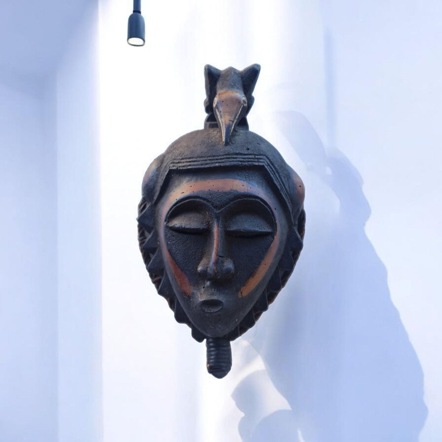 Baule C. Elfenbeinmaske (afrikanische Kunst) Kunstgalerie - vodun