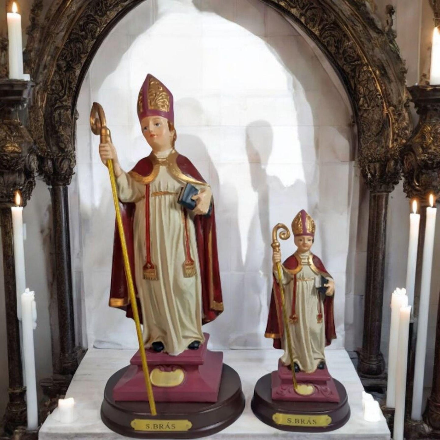 Heiliger Brás, Heiliger Blasius, Katholische Heilige und Jungfrauen, Religiöse Produkte