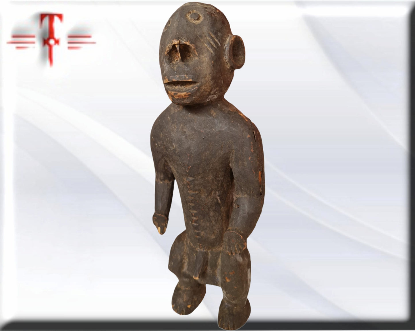 Fetiche Bakongo  Congo  Ref: 109 Tribal  , arte Africano , Galería de arte , hecho a mano