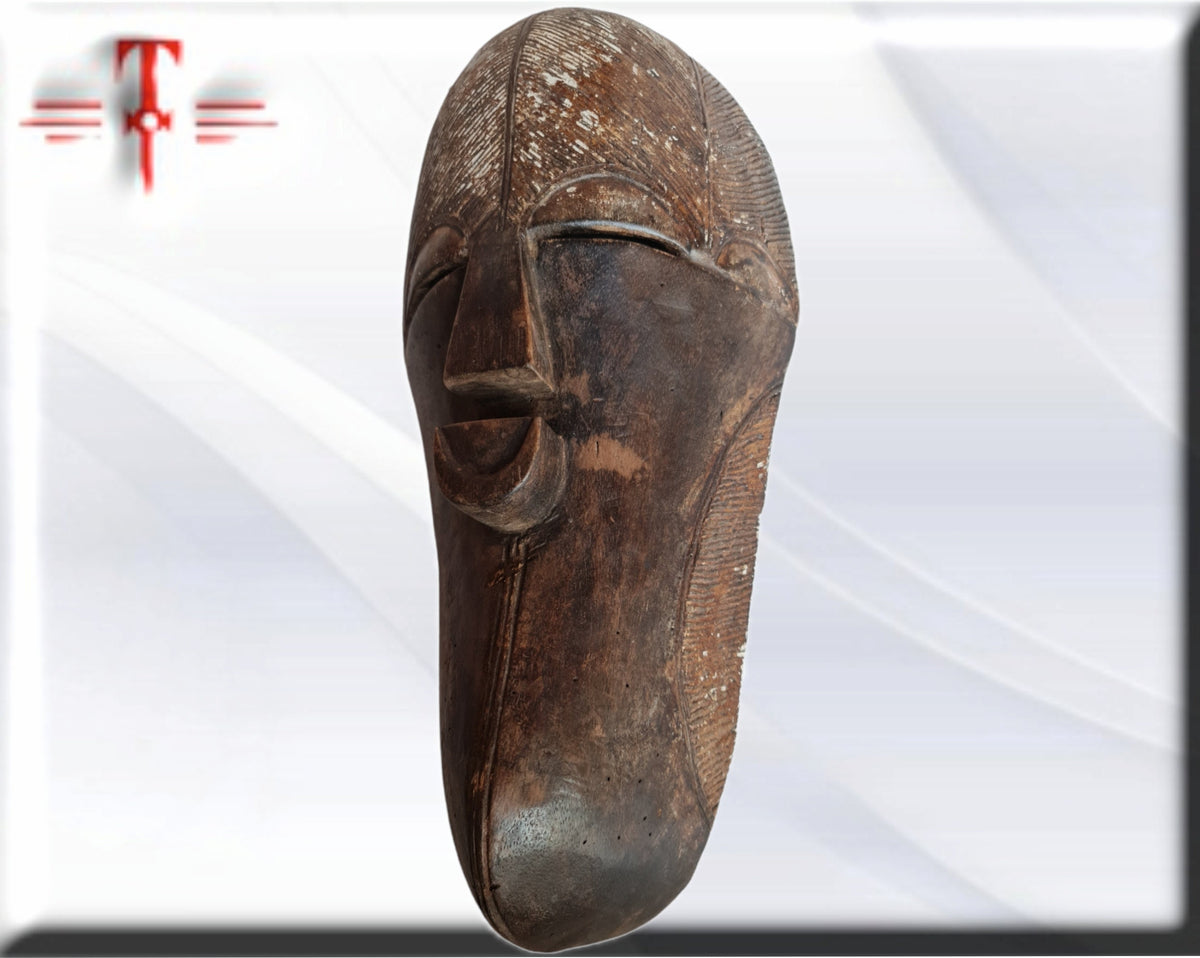 Antigua mascara Igbo Nigeria Arte africano , Galería de arte , antigüedad