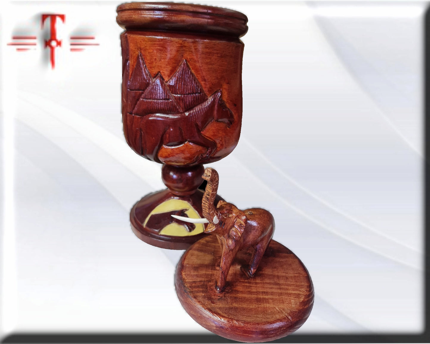 Lebrillo. Arte Africano , Aggayú , Shangó   , Panteón Yoruba