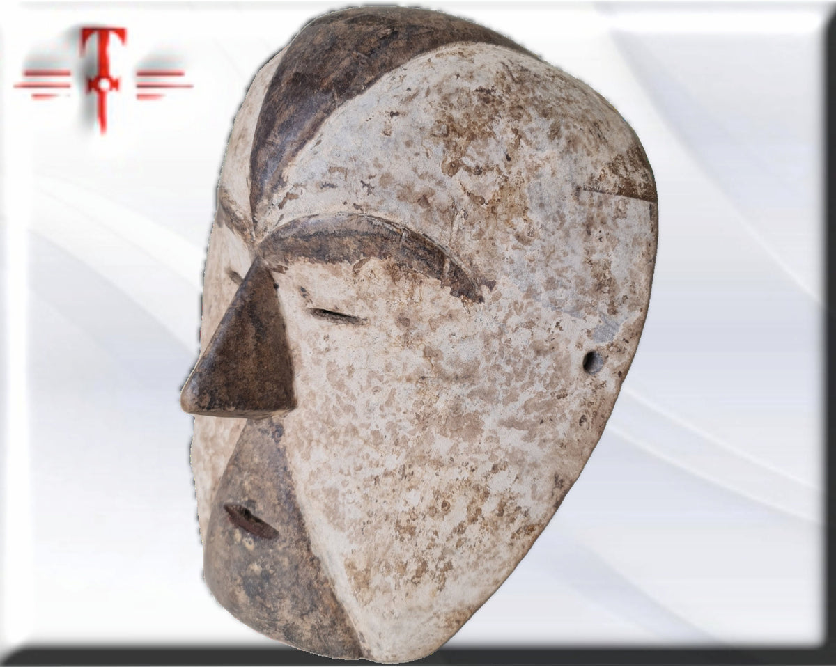 Ethnische Maske der Galoa (afrikanische Kunst aus Gabun) Ethnische Maske der Galoa (afrikanische Kunst aus Gabun)