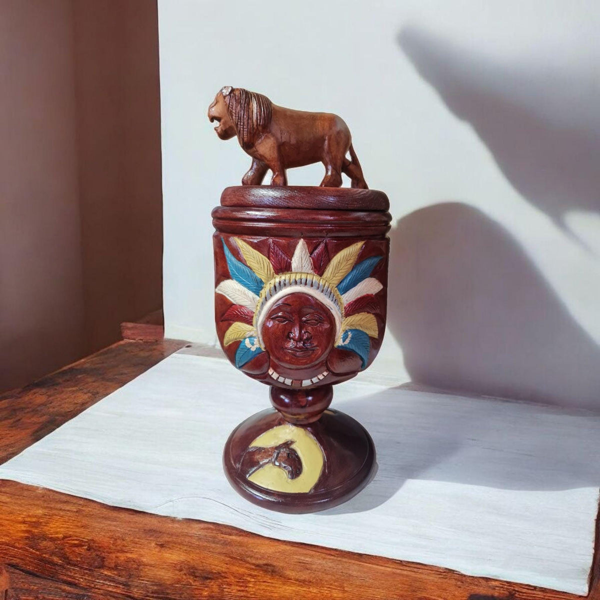 Becken. Afrikanische Kunst, Aggayú, Shangó, Yoruba Pantheon