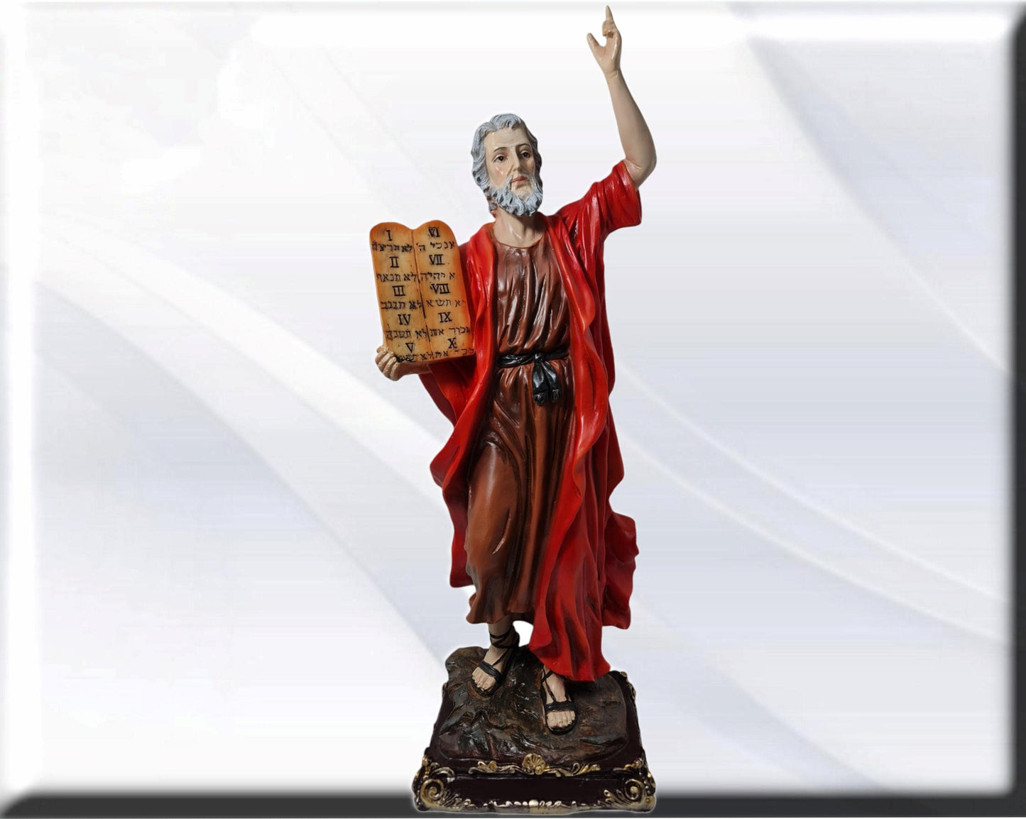 Figura de Moisés. Santos y vírgenes católicos, Productos religiosos,
