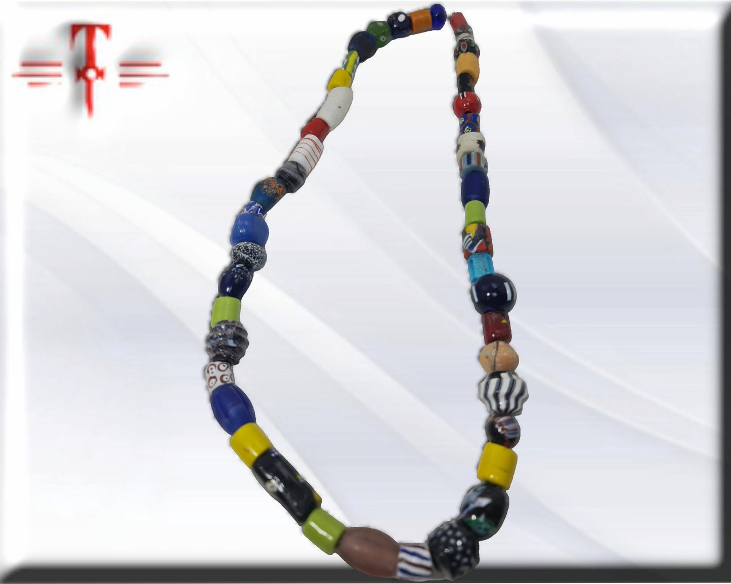 Afrikanische Perlenkette, traditionelle Kultur, afrikanische Kunst, religiöse Kultur