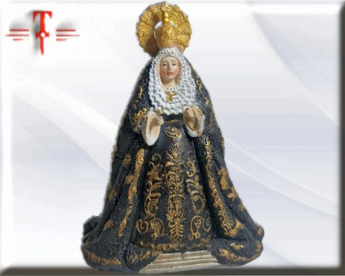 Virgen de la Esperanza con manto negro , Santos y Vírgenes católicos , productos Religiosos