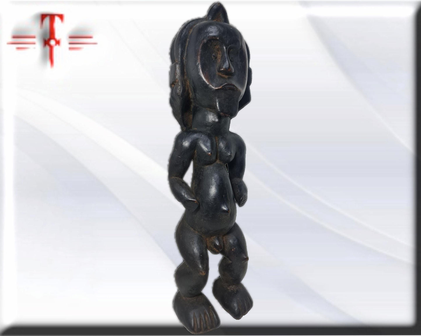 Magbetu Kongo Tribal Fetisch, Afrikanische Kunst, Kunstgalerie, Handgefertigt