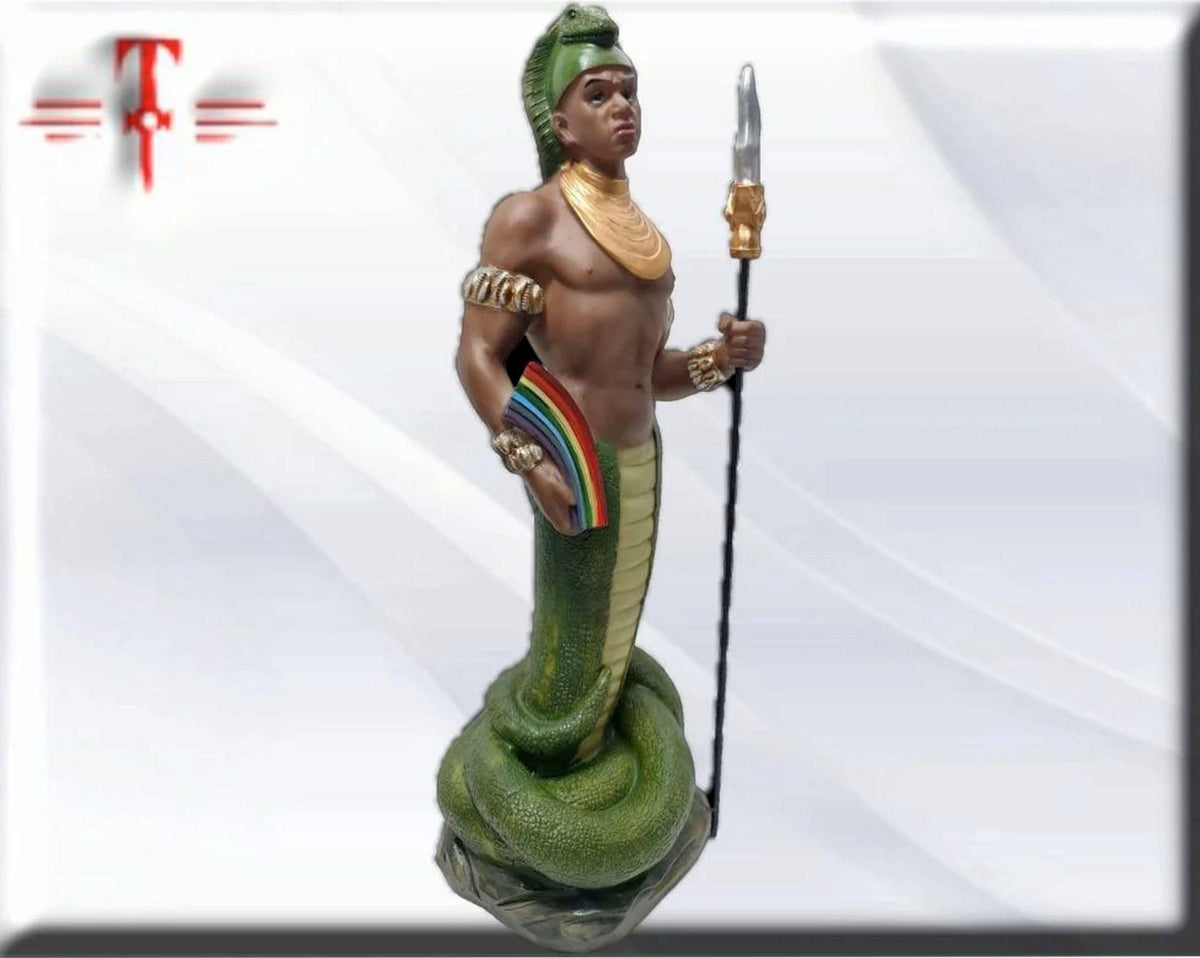 Statue von Oshumaré, Santeria, Candomble, Kimbisa, Umbanda