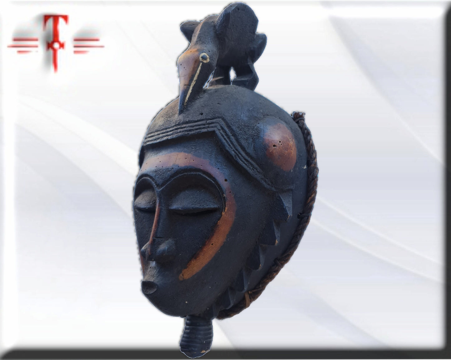Baule C. Elfenbeinmaske (afrikanische Kunst) Kunstgalerie - vodun