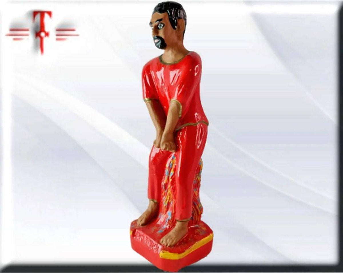 Gipsfigur Exú Tiriri, Candomble, Kimbisa, Umbanda