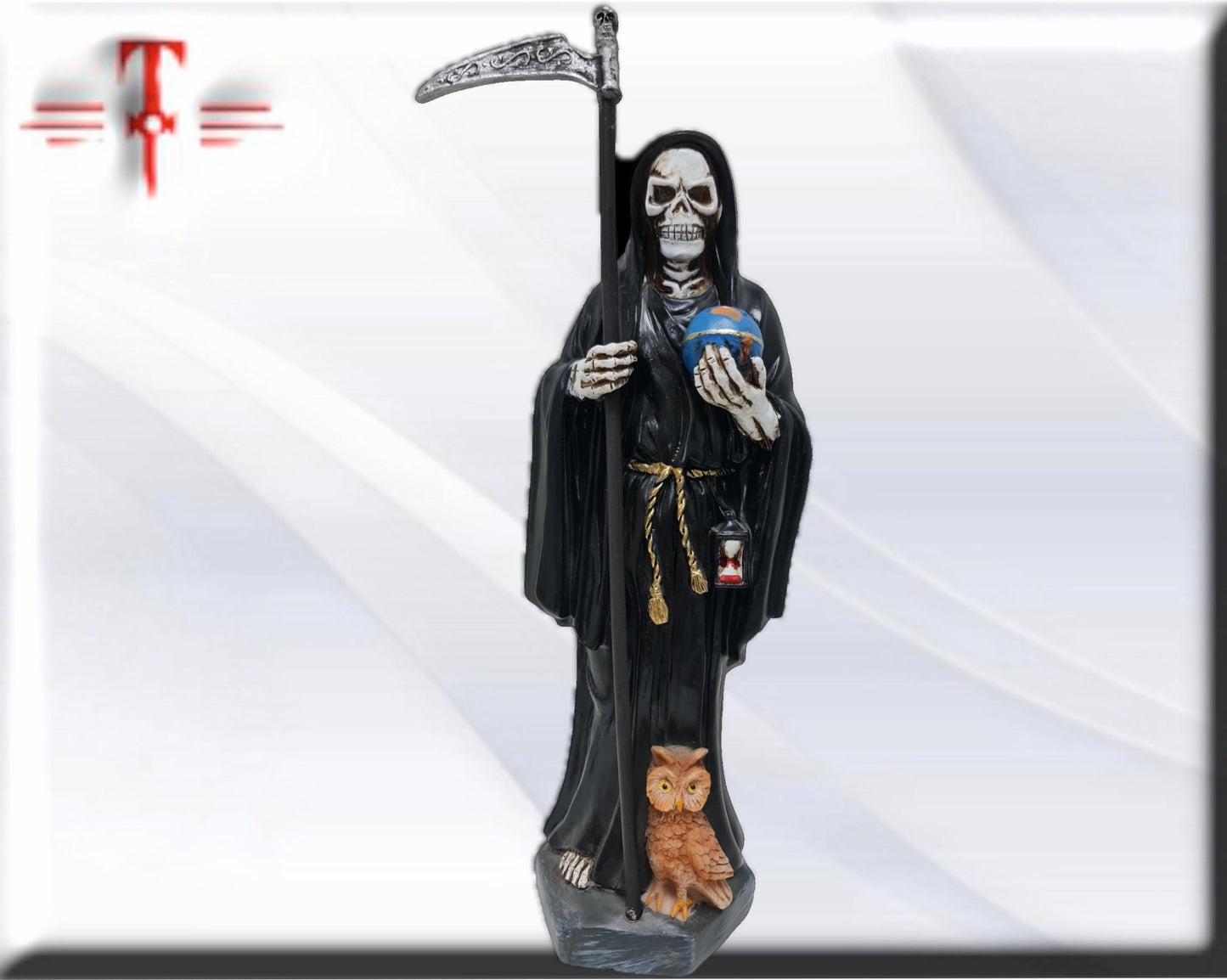 Estatua Santa Muerte 28cm , Santísima Muerte , deidades , mitología