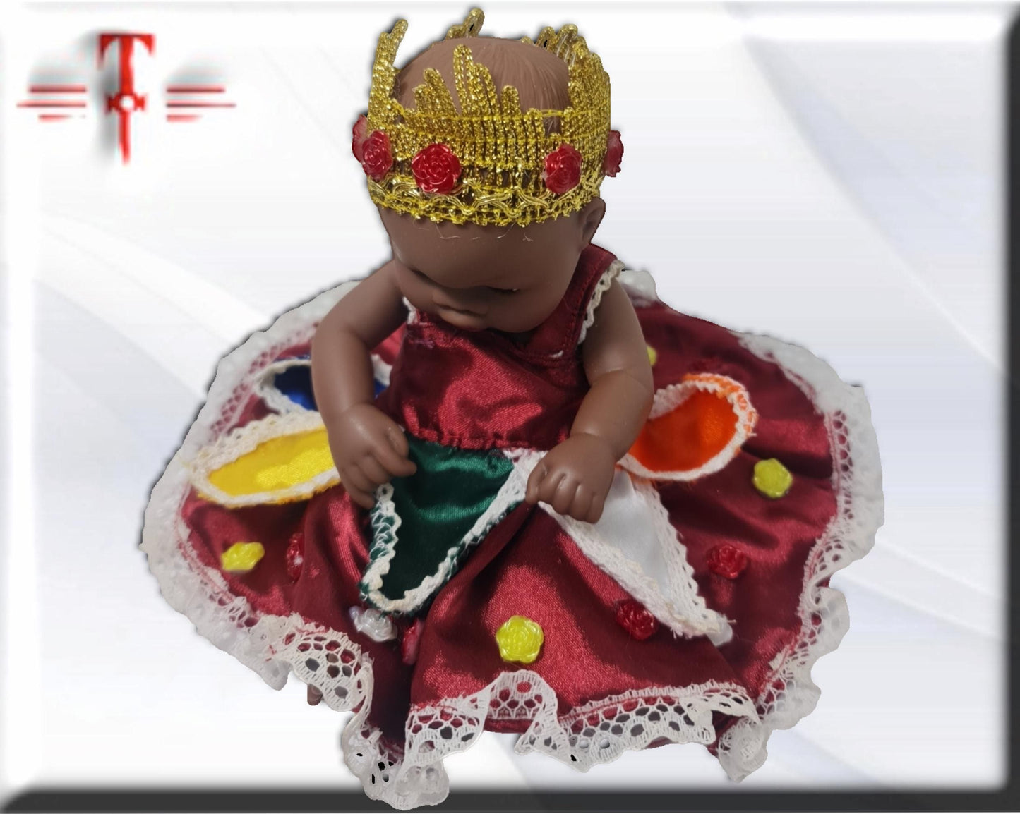 Muñeca Orisha Oyá  Santería, Palo Mayombe, Candomble, Kimbisa, Umbanda , Yoruba