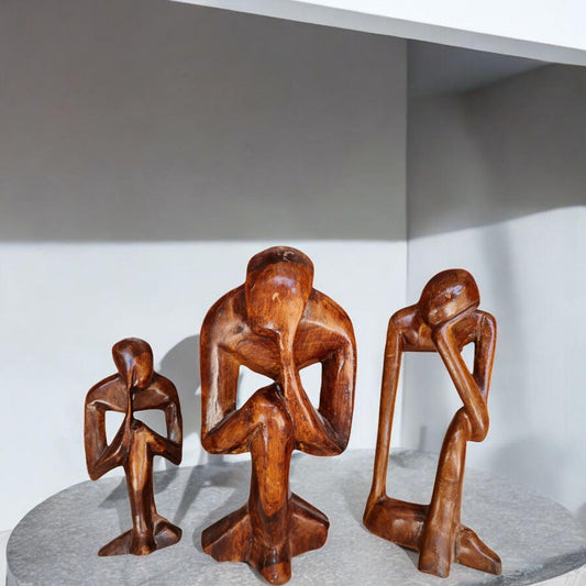 Figura africana Arte moderno contemporáneo trío  , arte Africano , Galería de arte , hecho a mano