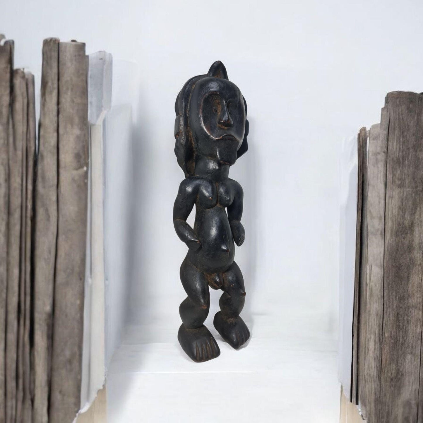 Magbetu Kongo Tribal Fetisch, Afrikanische Kunst, Kunstgalerie, Handgefertigt