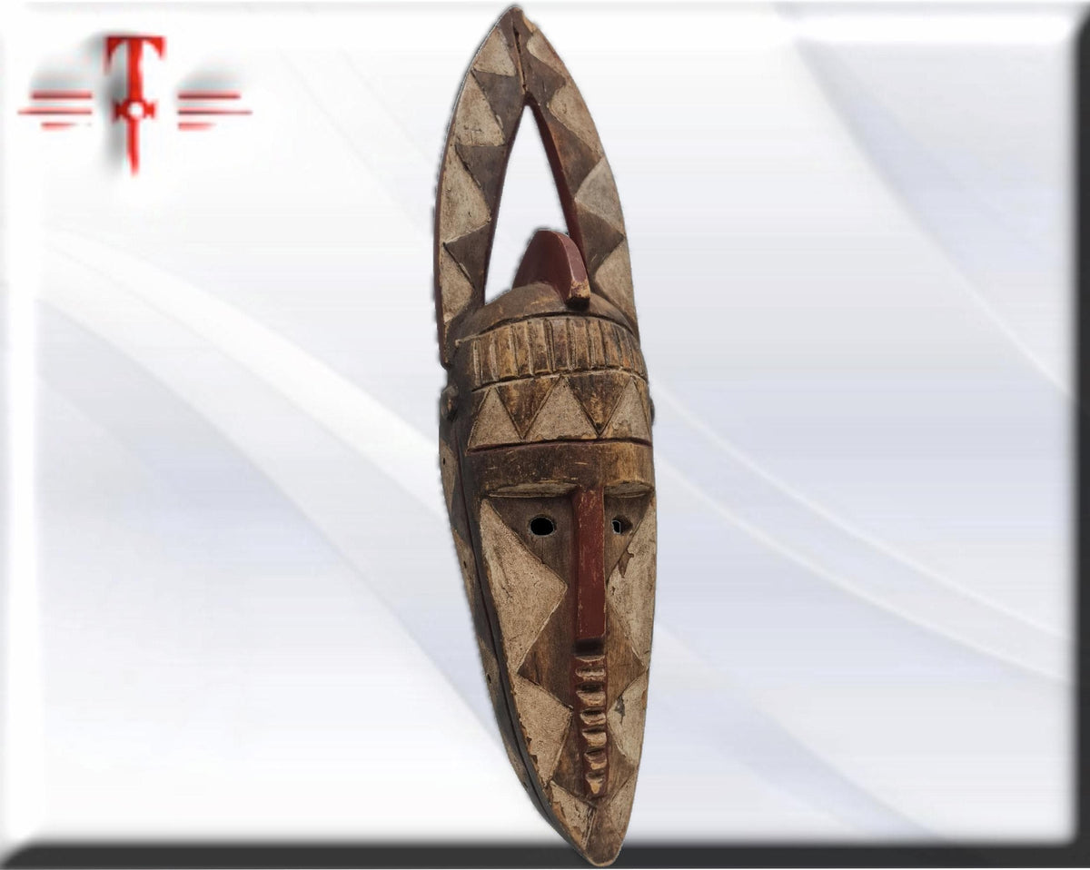 Afrikanische Dogon Maske, Afrikanische Kunst, Vintage, Handarbeit