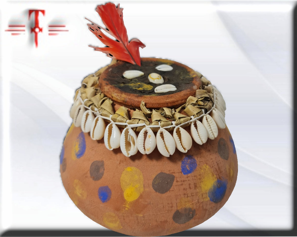 Aƒe takpɔnu-Schutz für Zuhause und Familie, afrikanisches Amulett, Geheimnisse von Vodun