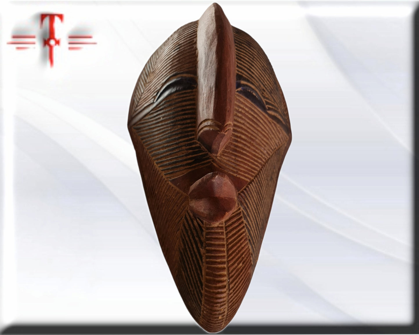 Máscara etnia Songye ( Congo arte africano)  Galería arte , antigüedad , artesanías africanas