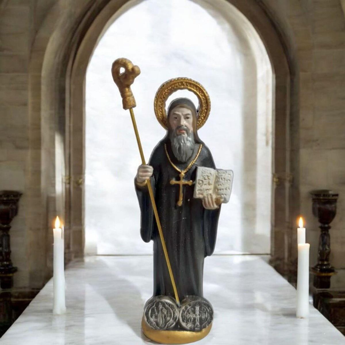 Heiliger Benedikt, Katholische Heilige und Jungfrauen, Religiöse Produkte