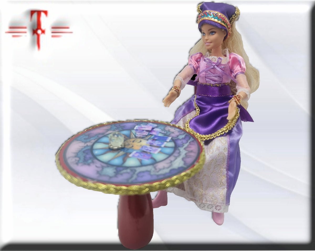 Muñeca Gitana tarotista, Zingara , vidente bola cristal , tarot , adivinacion