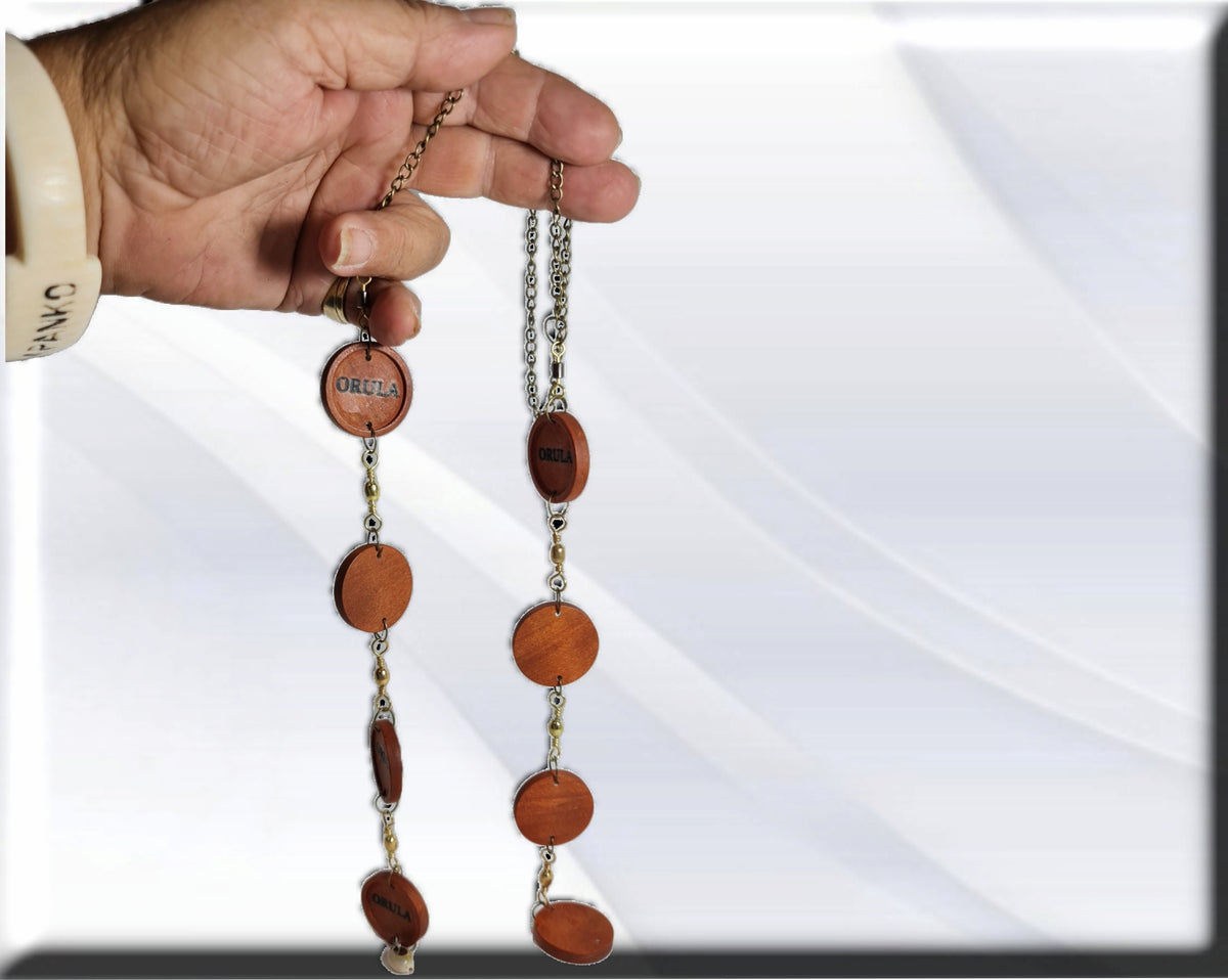 Ekuele ekwele opele von Orula Orunmila Ifá Santeria, Orula-Gravur