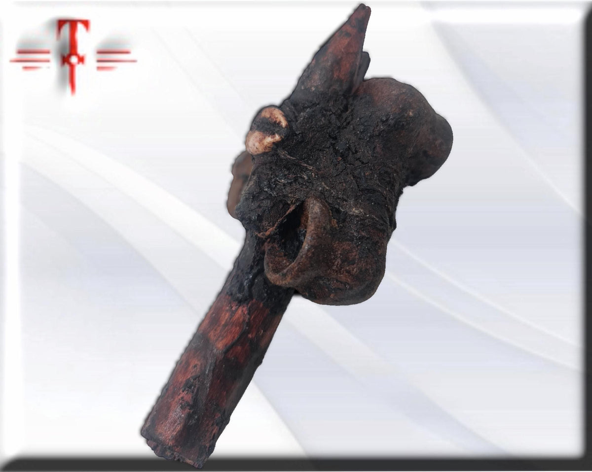 Heviesso Power Axe Fetisch, Shango, Schutz, Evolution, Spiritualität, Originalprodukt aus Benin