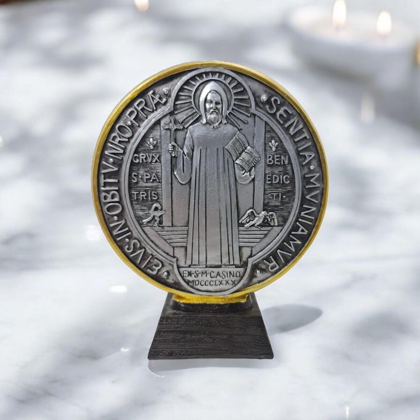 Medalla San Benito  , Santos y Vírgenes católicos , productos Religiosos