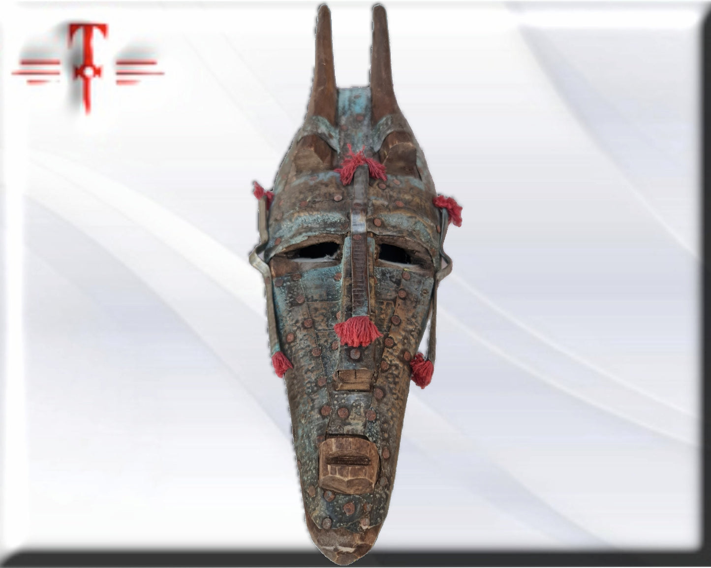 Máscara Bamun  Galería arte , antigüedad , artesanías africanas