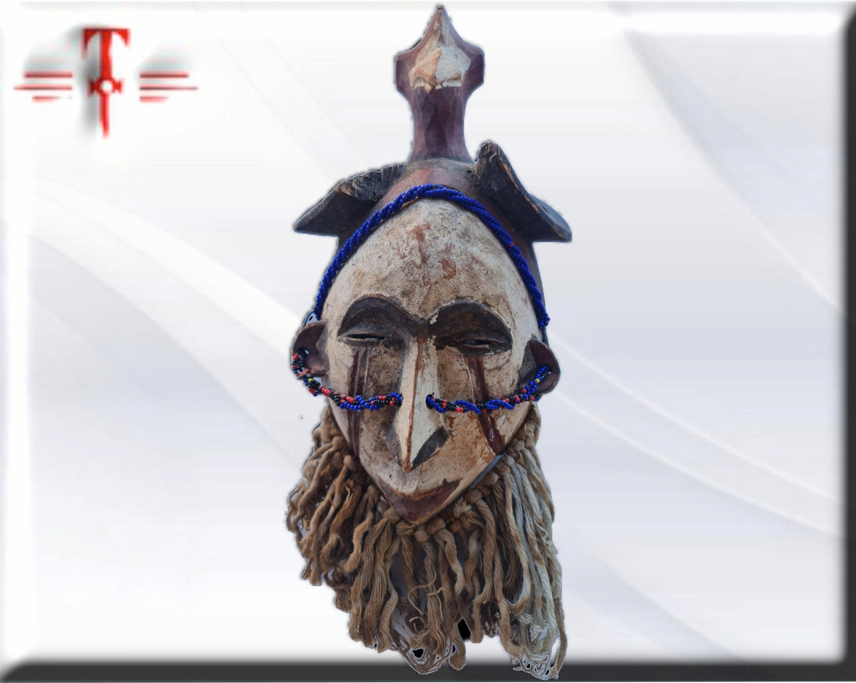 Máscara Salampusu  ( arte africano) Galeria de arte - vodun