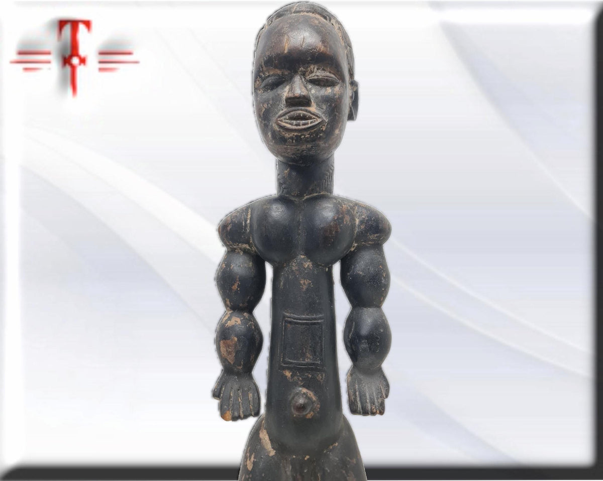 Fetiche Bakongo  Congo  Tribal  , arte Africano , Galería de arte , hecho a mano