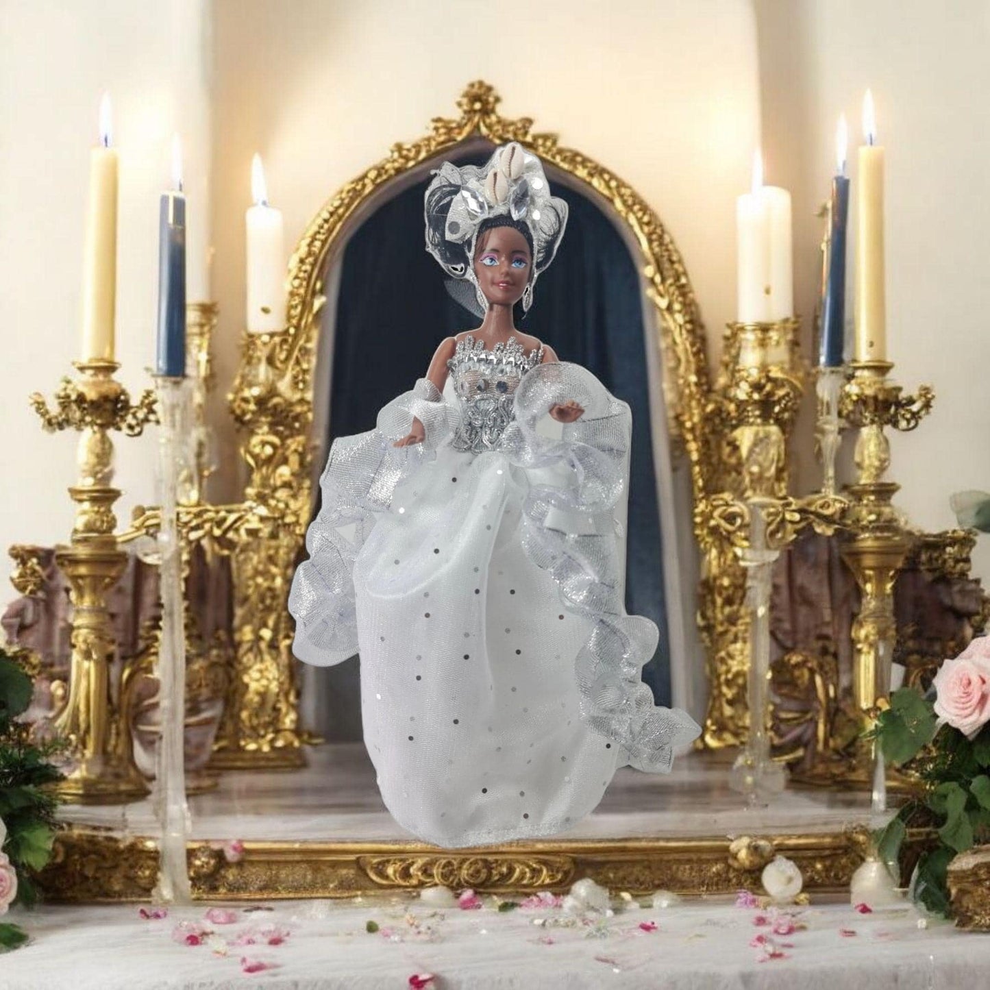 Orisha Obatala Oxala Puppe, Yoruba Lucumí Santeria