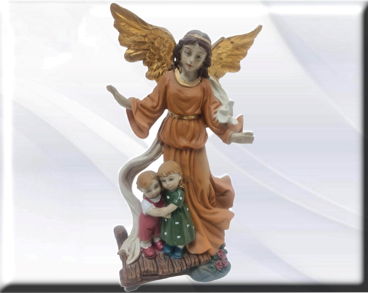 Ángel de la guarda, vírgenes y santos católicos
