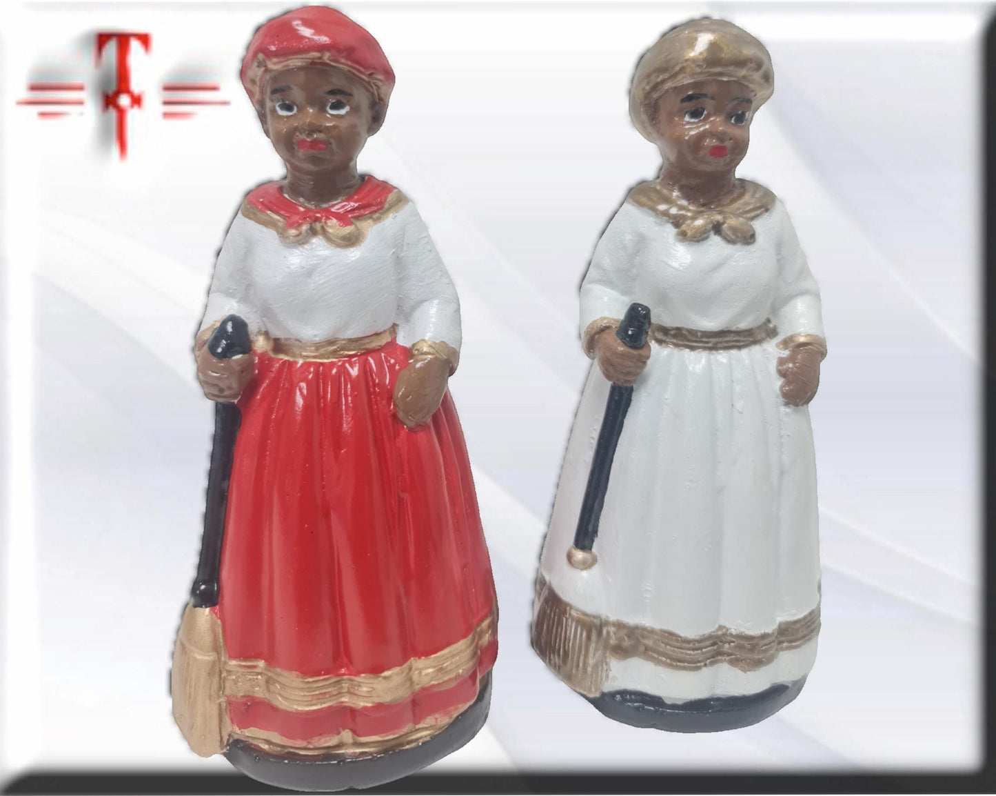 Statue, Figur, Die Madame, esoterische und religiöse Artikel