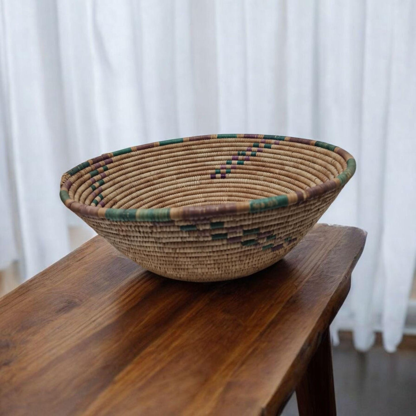 Handgefertigte Weidenkörbe, afrikanische Kunst, handgefertigt