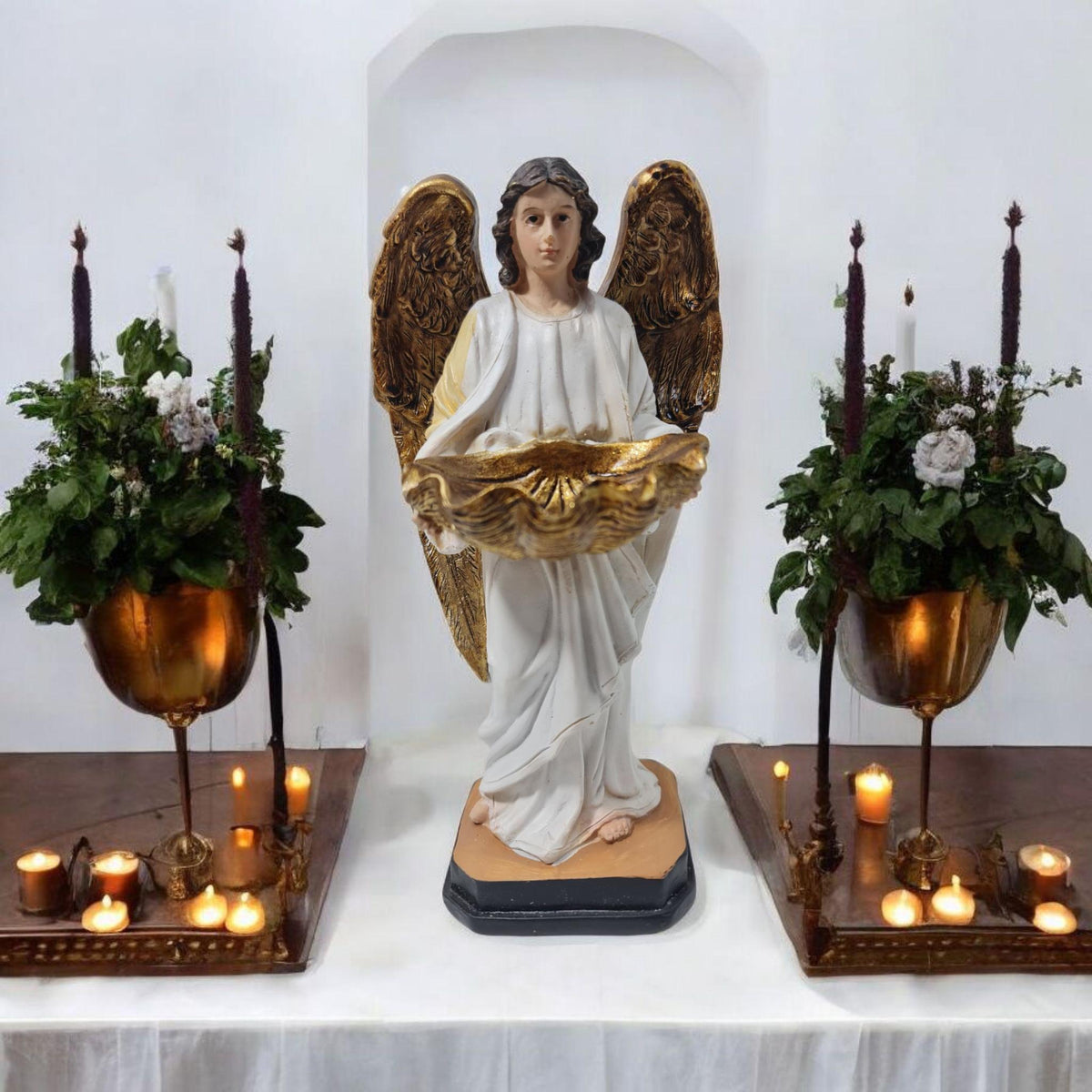 Engel mit Muschel, Katholische Heilige und Jungfrauen, Religiöse Produkte