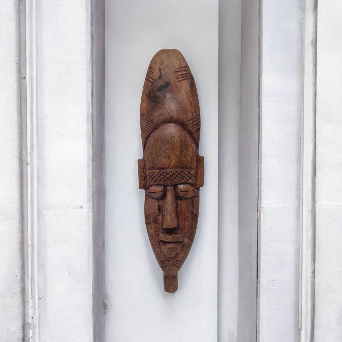 Antike afrikanische Maske, afrikanische Kunst