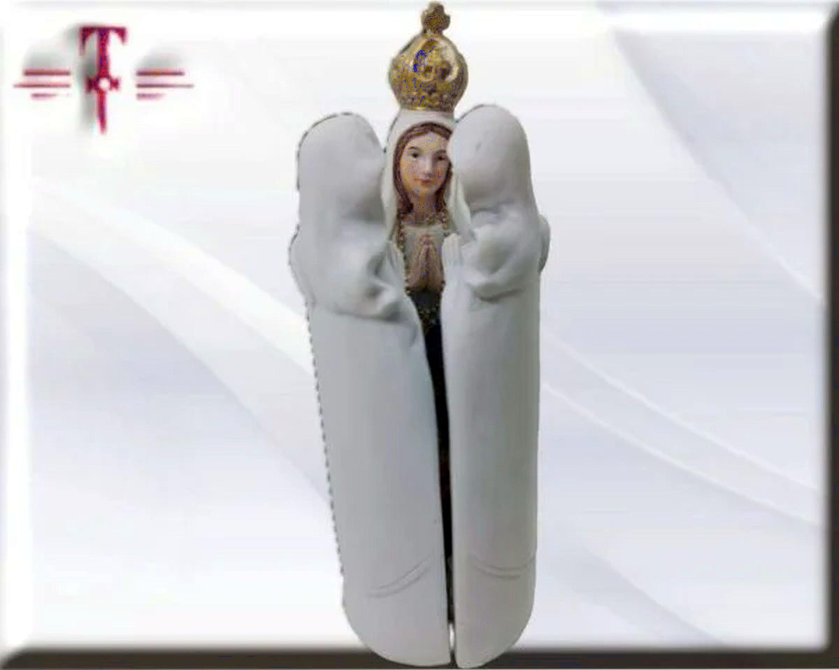 Fatima-Triptychon mit Hirten, Heiligen und katholischen Jungfrauen, Religiöse Produkte